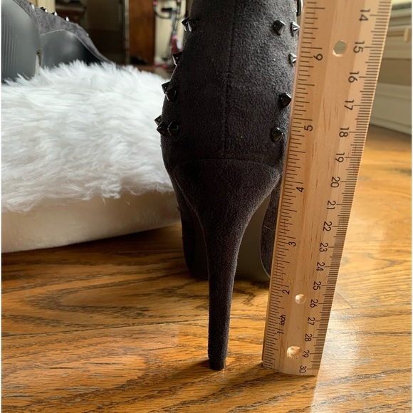 Zaza Pata Paris Studded Black Boots‎ - Picture 6 of 11